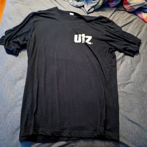 Utz black T-shirt, men's size 2XL